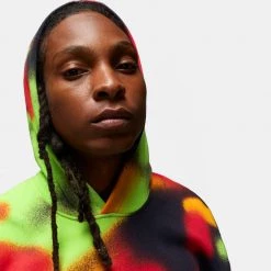 Jordan Flight MVP Ανδρική Μπλούζα με Κουκούλα INFRARED 23/SAIL -Lifestyle Ρούχα Εκπτώσεις jordan m j flt mvp aop flc po 2