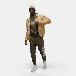 Jordan Flight MVP Ανδρικό Παντελόνι Φόρμας CARGO KHAKI/OFF NOIR 15 Jordan Flight MVP Ανδρικό Παντελόνι Φόρμας CARGO KHAKI/OFF NOIR -Lifestyle Ρούχα Εκπτώσεις jordan m j flt mvp fleece pant 6