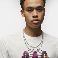 Jordan Flight MVP Ανδρικό Τ-Shirt SAIL -Lifestyle Ρούχα Εκπτώσεις jordan m j flt mvp ss crew 2