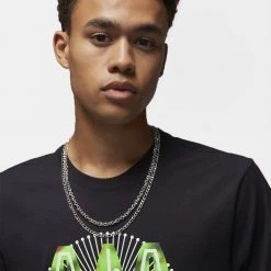 Jordan Flight MVP Ανδρικό Τ-Shirt Black -Lifestyle Ρούχα Εκπτώσεις jordan m j flt mvp ss crew 8