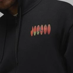 Jordan Flight Mvp Ανδρική Ζακέτα Black 11 Jordan Flight Mvp Ανδρική Ζακέτα Black -Lifestyle Ρούχα Εκπτώσεις jordan m j flt mvp stmt gfx flc fz 10