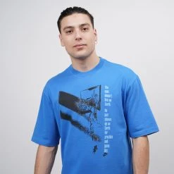 Jordan Flight Graphic Ανδρικό T-Shirt SIGNAL BLUE -Lifestyle Ρούχα Εκπτώσεις jordan m j flt ss graphic crew 2