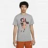 Jordan Game 5 Ανδρικό T-Shirt CARBON HEATHER -Lifestyle Ρούχα Εκπτώσεις jordan m j game 5 ss crew 10