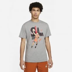 Jordan Game 5 Ανδρικό T-Shirt CARBON HEATHER