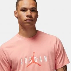 Jordan Air Ανδρικό T-shirt LT MADDER ROOT/MADDER ROOT/MADDER ROOT -Lifestyle Ρούχα Εκπτώσεις jordan m j jdn air stretch ss crew 20
