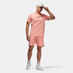 Jordan Air Ανδρικό T-shirt LT MADDER ROOT/MADDER ROOT/MADDER ROOT -Lifestyle Ρούχα Εκπτώσεις jordan m j jdn air stretch ss crew 21