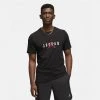 Jordan Air Ανδρικό T-shirt BLACK/WHITE/GYM RED