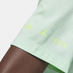 Jordan Jumpman Ανδρικό T-Shirt MINT FOAM/BLEACHED CORAL 11 Jordan Jumpman Ανδρικό T-Shirt MINT FOAM/BLEACHED CORAL -Lifestyle Ρούχα Εκπτώσεις jordan m j jmpmn gfx ss crew 3