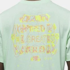 Jordan Jumpman Ανδρικό T-Shirt MINT FOAM/BLEACHED CORAL 12 Jordan Jumpman Ανδρικό T-Shirt MINT FOAM/BLEACHED CORAL -Lifestyle Ρούχα Εκπτώσεις jordan m j jmpmn gfx ss crew 4