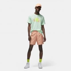 Jordan Jumpman Ανδρικό T-Shirt MINT FOAM/BLEACHED CORAL 13 Jordan Jumpman Ανδρικό T-Shirt MINT FOAM/BLEACHED CORAL -Lifestyle Ρούχα Εκπτώσεις jordan m j jmpmn gfx ss crew 5