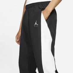 Jordan Jumpman Ανδρικό Παντελόνι Φόρμας BLACK/WHITE/BLACK -Lifestyle Ρούχα Εκπτώσεις jordan m j jmpmn wvn pant 3