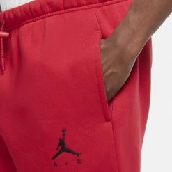 Jordan Jumpman Air Ανδρική Φόρμα GYM RED/GYM RED/GYM RED/BLACK -Lifestyle Ρούχα Εκπτώσεις jordan m j jumpman air fleece pant 2
