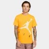 Jordan Jumpman Air HBR Ανδρικό T-shirt UNIVERSITY GOLD/BEACH -Lifestyle Ρούχα Εκπτώσεις jordan m j jumpman air hbr ss crew