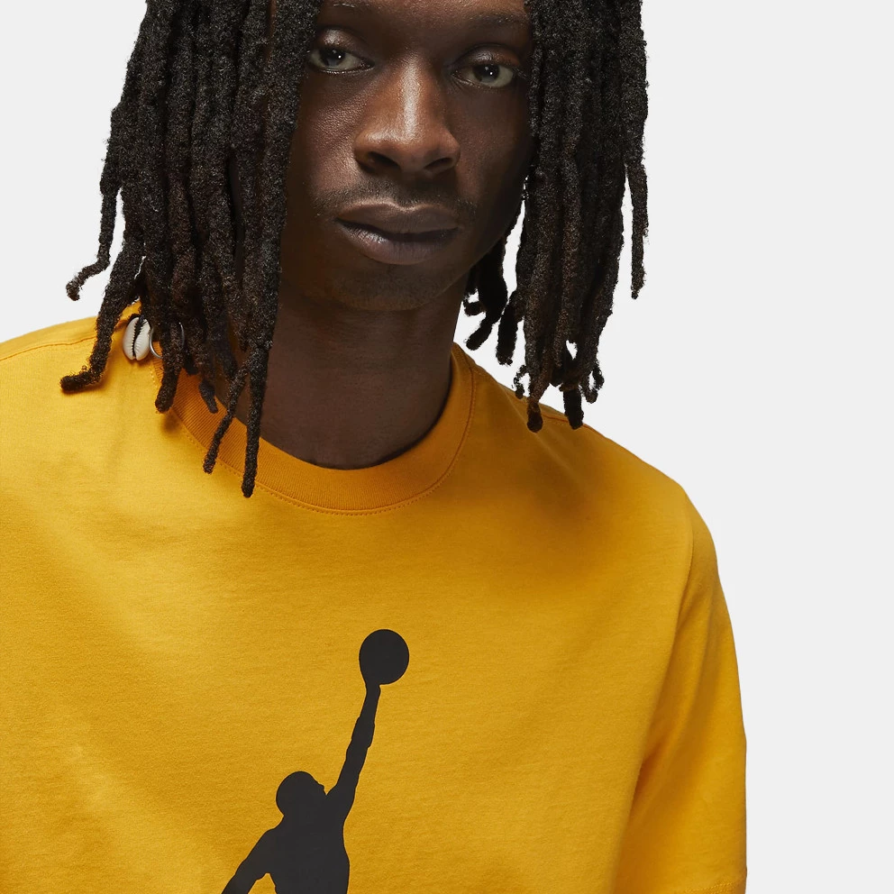 Jordan Jumpman Ανδρικό T-shirt TAXI/BLACK 6 Jordan Jumpman Ανδρικό T-shirt TAXI/BLACK - Image 4