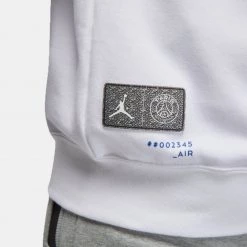 Jordan Paris Saint-Germain Ανδρική Ζακέτα WHITE/GAME ROYAL -Lifestyle Ρούχα Εκπτώσεις jordan m j psg flc fz 10