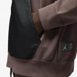 Jordan Paris Saint-Germain Ανδρική Ζακέτα PLUM ECLIPSE/BRIGHT CRIMSON -Lifestyle Ρούχα Εκπτώσεις jordan m j psg flc fz 3