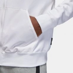 Jordan Paris Saint-Germain Ανδρική Ζακέτα WHITE/GAME ROYAL -Lifestyle Ρούχα Εκπτώσεις jordan m j psg flc fz 8