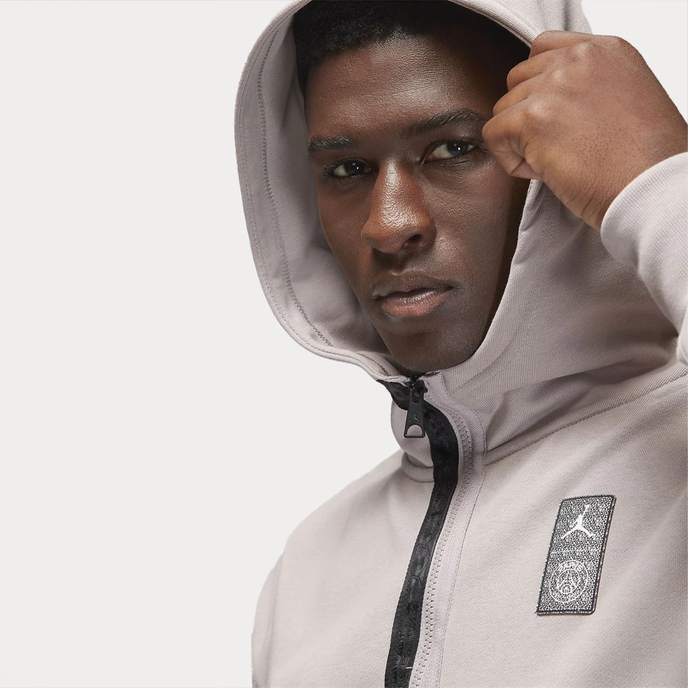 Jordan Paris Saint-Germain Ανδρική Μπλούζα με Κουκούλα PUMICE/BRIGHT CRIMSON 5 Jordan Paris Saint-Germain Ανδρική Μπλούζα με Κουκούλα PUMICE/BRIGHT CRIMSON - Image 3