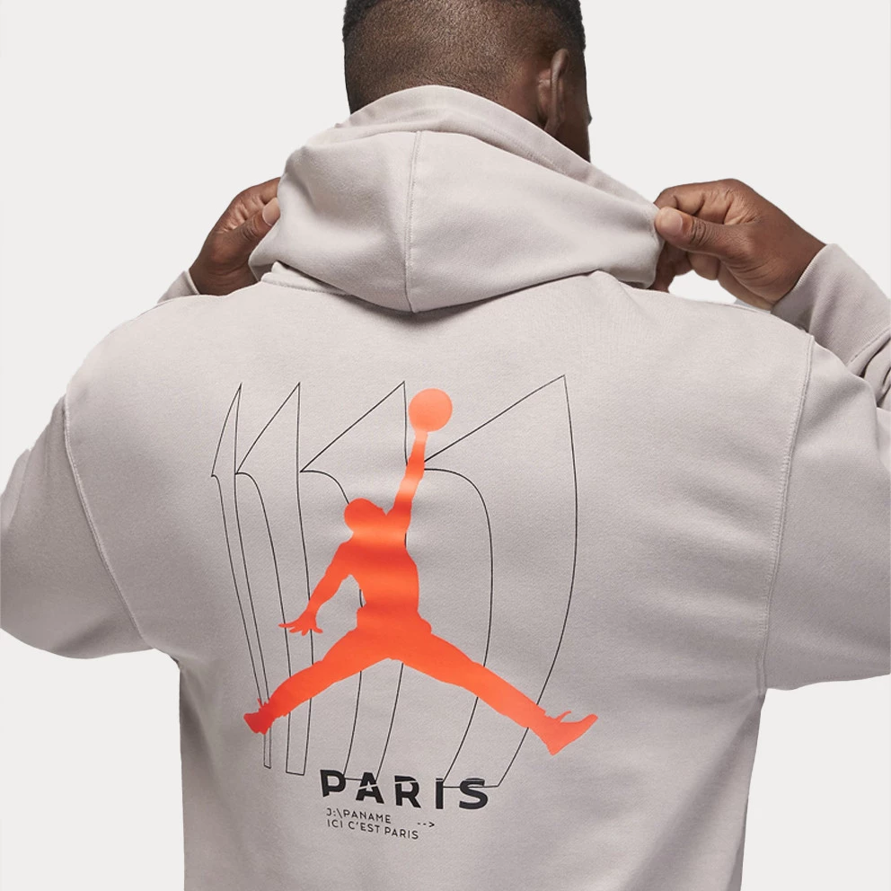 Jordan Paris Saint-Germain Ανδρική Μπλούζα με Κουκούλα PUMICE/BRIGHT CRIMSON 7 Jordan Paris Saint-Germain Ανδρική Μπλούζα με Κουκούλα PUMICE/BRIGHT CRIMSON - Image 5