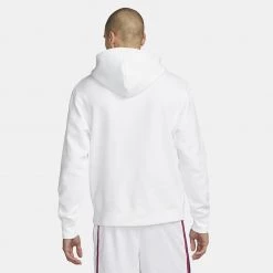 Jordan Sport DNA Fleece Ανδρική Μπλούζα με Κουκούλα WHITE -Lifestyle Ρούχα Εκπτώσεις jordan m j sprt dna flc po 2 1
