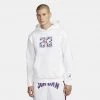 Jordan Sport DNA Fleece Ανδρική Μπλούζα με Κουκούλα WHITE -Lifestyle Ρούχα Εκπτώσεις jordan m j sprt dna flc po 2