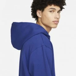Jordan Sport DNA Fleece Ανδρική Μπλούζα με Κουκούλα DEEP ROYAL BLUE -Lifestyle Ρούχα Εκπτώσεις jordan m j sprt dna flc po 2 9