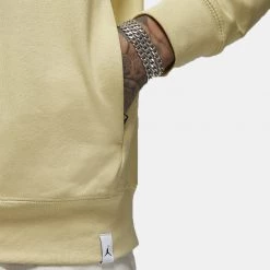 Jordan X Zion Fleece Ανδρική Μπλούζα με Κουκούλα TEAM GOLD -Lifestyle Ρούχα Εκπτώσεις jordan m j zion df flc hoodie po 2 10