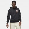 Jordan X Zion Fleece Ανδρική Μπλούζα με Κουκούλα BLACK -Lifestyle Ρούχα Εκπτώσεις jordan m j zion df flc hoodie po 2