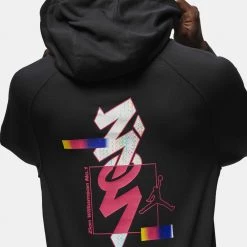 Jordan Dri-FIT X Zion Ανδρική Μπλούζα Με Κουκούλα BLACK 12 Jordan Dri-FIT X Zion Ανδρική Μπλούζα Με Κουκούλα BLACK -Lifestyle Ρούχα Εκπτώσεις jordan m j zion df flc hoodie po 4