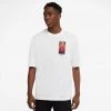Jordan Zion Ανδρικό T-Shirt White -Lifestyle Ρούχα Εκπτώσεις jordan m j zion df ss tee