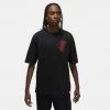 Jordan Zion Ανδρικό T-Shirt Black -Lifestyle Ρούχα Εκπτώσεις jordan m j zion ss seasonal tee 13