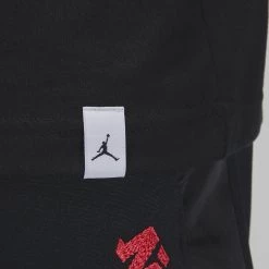 Jordan Zion Ανδρικό T-Shirt Black -Lifestyle Ρούχα Εκπτώσεις jordan m j zion ss seasonal tee 17