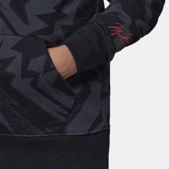 Jordan Essentials Aop Fleece Παιδική Μπλούζα με Κουκούλα Black 10 Jordan Essentials Aop Fleece Παιδική Μπλούζα με Κουκούλα Black -Lifestyle Ρούχα Εκπτώσεις jordan mj essentials aop flc po 3
