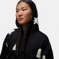 Jordan Artist Series Mia Lee Γυναικεία Μπλούζα Φούτερ BLACK/SAIL -Lifestyle Ρούχα Εκπτώσεις jordan w j brkln flc po as 2