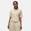 Jordan Essentials Γυναικείο T-Shirt BEACH -Lifestyle Ρούχα Εκπτώσεις jordan w j essen boxy tee 2