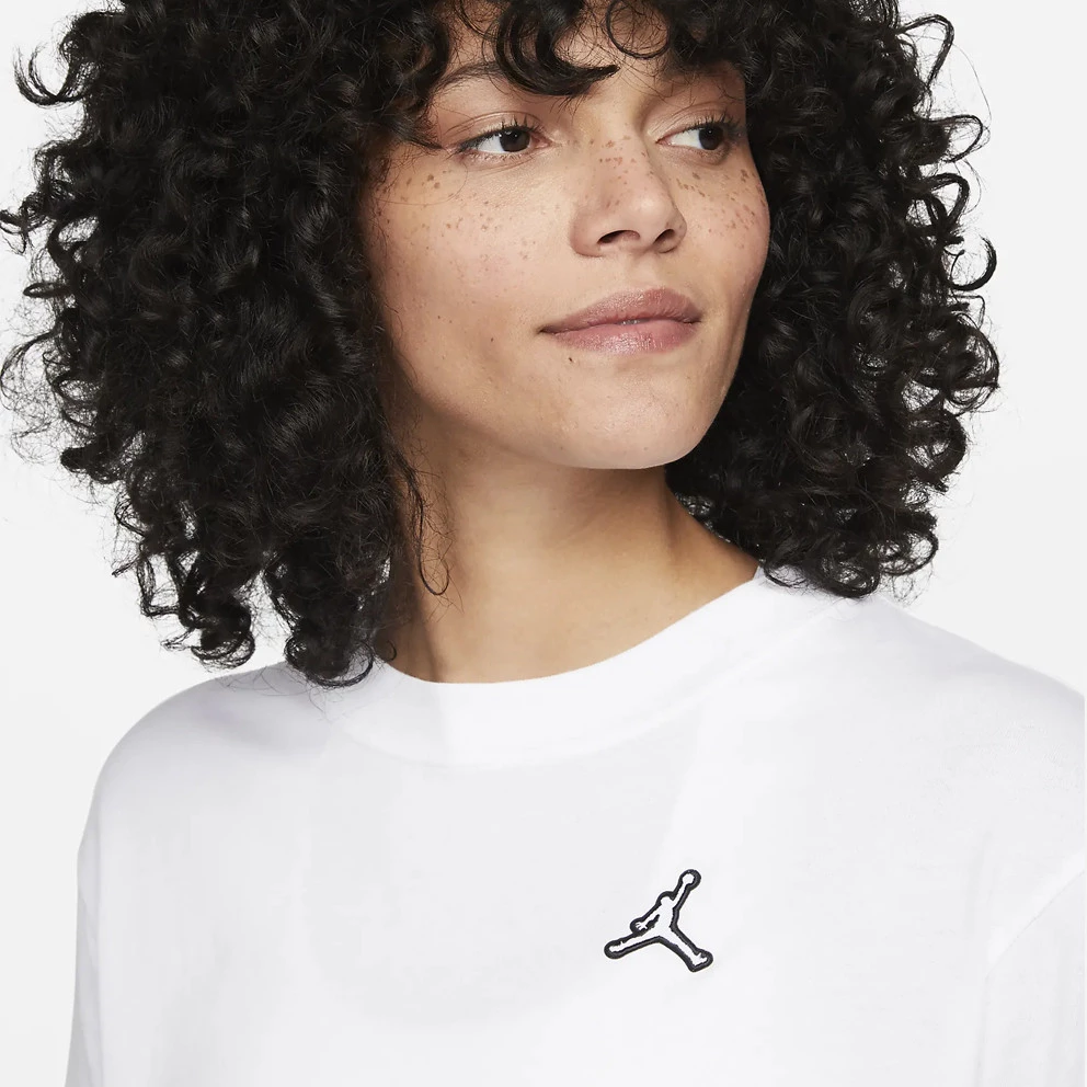 Jordan Essentials Γυναικείο T-Shirt White/White 5 Jordan Essentials Γυναικείο T-Shirt White/White - Image 3