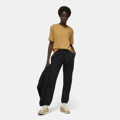 Jordan Essentials Γυναικείο T-Shirt ELEMENTAL GOLD/WHITE -Lifestyle Ρούχα Εκπτώσεις jordan w j essen tee core 22 8