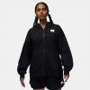 Jordan Flight Fleece Γυναικεία Ζακέτα Black