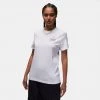 Jordan Flight Γυναικείο T-shirt WHITE -Lifestyle Ρούχα Εκπτώσεις jordan w j flight gfx crw tee