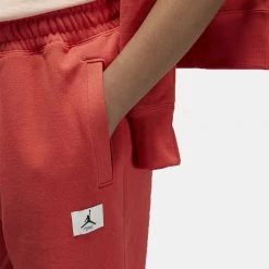 Jordan Flight Fleece Γυναικείο Παντελόνι Φόρμας LOBSTER -Lifestyle Ρούχα Εκπτώσεις jordan w j flt flc pant 8