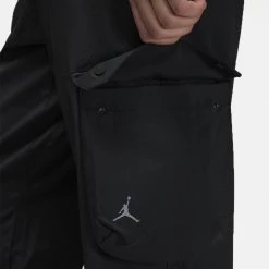 Jordan Sport Tunnel Γυναικείο Παντελόνι Φόρμας BLACK/BLACK/STEALTH -Lifestyle Ρούχα Εκπτώσεις jordan w j spt tunnel pant 3
