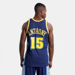 Mitchell & Ness Carmelo Anthony Denver Nuggets Alternate 2006-07 Swingman Jersey ASTROS BLUE -Lifestyle Ρούχα Εκπτώσεις mitchell ness alt jersey denver nuggets 1