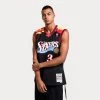 Mitchell & Ness Alt.. Spain Jersey| Philadelphia 7 BLACK -Lifestyle Ρούχα Εκπτώσεις mitchell ness alt spain jersey philadelphia 7