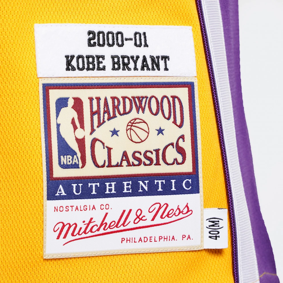 Mitchell & Ness Kobe Bryant Los Angeles Lakers 2000-01 Authentic Jersey GOLD 4 Mitchell & Ness Kobe Bryant Los Angeles Lakers 2000-01 Authentic Jersey GOLD - Image 2
