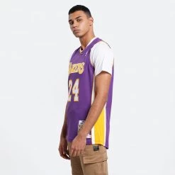 Mitchell & Ness Authentic Los Angeles Lakers Kobe Bryant Road Finals 2008-09 Jersey PURPLE -Lifestyle Ρούχα Εκπτώσεις mitchell ness authentic jersey 07 los angeles 2