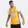 Mitchell & Ness Kobe Bryant Los Angeles Lakers 2009-10 Authentic Jersey GOLD -Lifestyle Ρούχα Εκπτώσεις mitchell ness authentic jersey 09 los angeles
