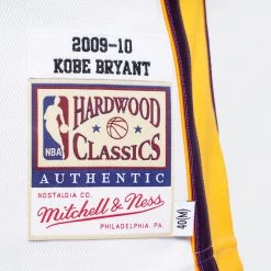 Mitchell & Ness Kobe Bryant Los Angeles Lakers 2009-10 Authentic Jersey WHITE -Lifestyle Ρούχα Εκπτώσεις mitchell ness authentic jersey 09 los angeles 6
