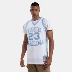 Mitchell & Ness Michael Jordan University Of North Carolina 1983 Authentic Jersey WHITE