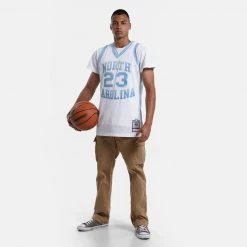 Mitchell & Ness Michael Jordan University Of North Carolina 1983 Authentic Jersey WHITE -Lifestyle Ρούχα Εκπτώσεις mitchell ness authentic jersey 15