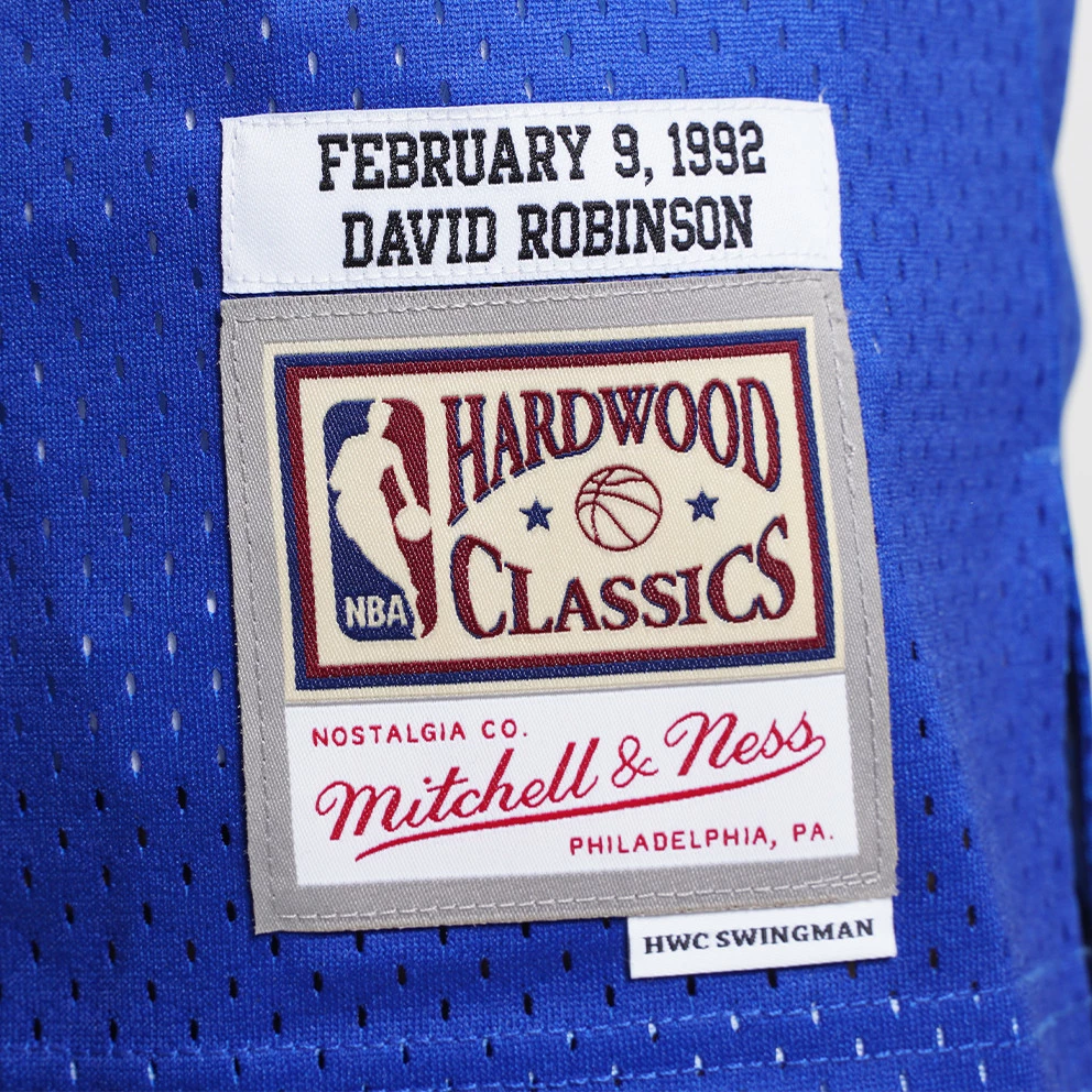 Mitchell & Ness NBA David Robinson All Star West 1992-93 HWC Swingman Jersey Royal 5 Mitchell & Ness NBA David Robinson All Star West 1992-93 HWC Swingman Jersey Royal - Image 3